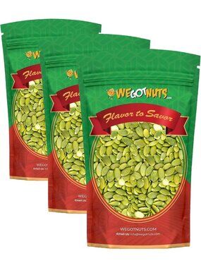 Healthy Pumpkin Seeds 5lbs | Raw Pepitas, No Shell, Natural Snack | Low Calorie